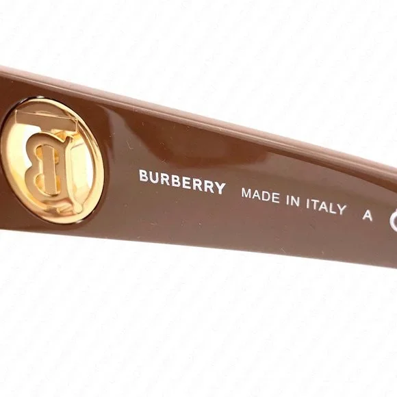 New Burberry Daisy BE4344 394013 51mm Spotted Brown Sunglasses - Picture 11 of 12